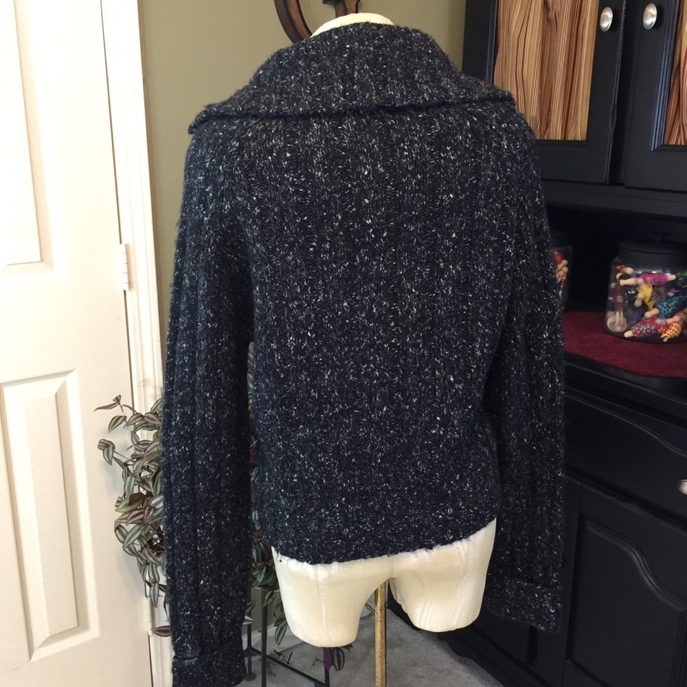 💥 52 Weekends Front Zip Cardigan Size L - Picture 4 of 6